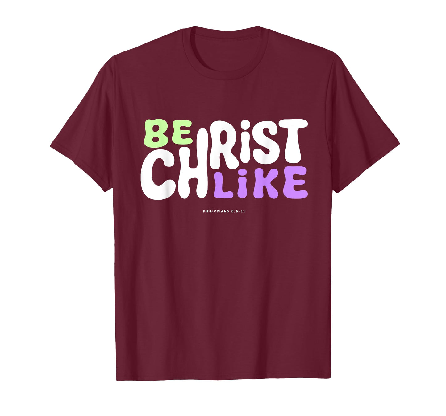 Christian Christmas gifts bible verse scriptures Christ Like T-Shirt