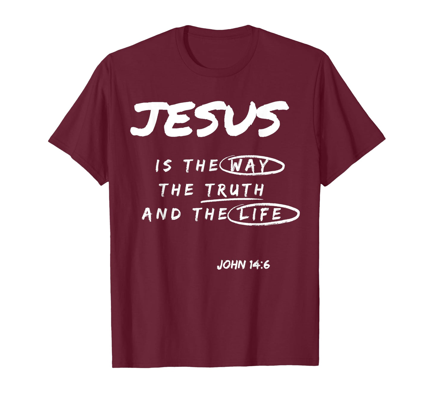 Funny Jesus is The Way The Truth and The Life Christian Gift T-Shirt