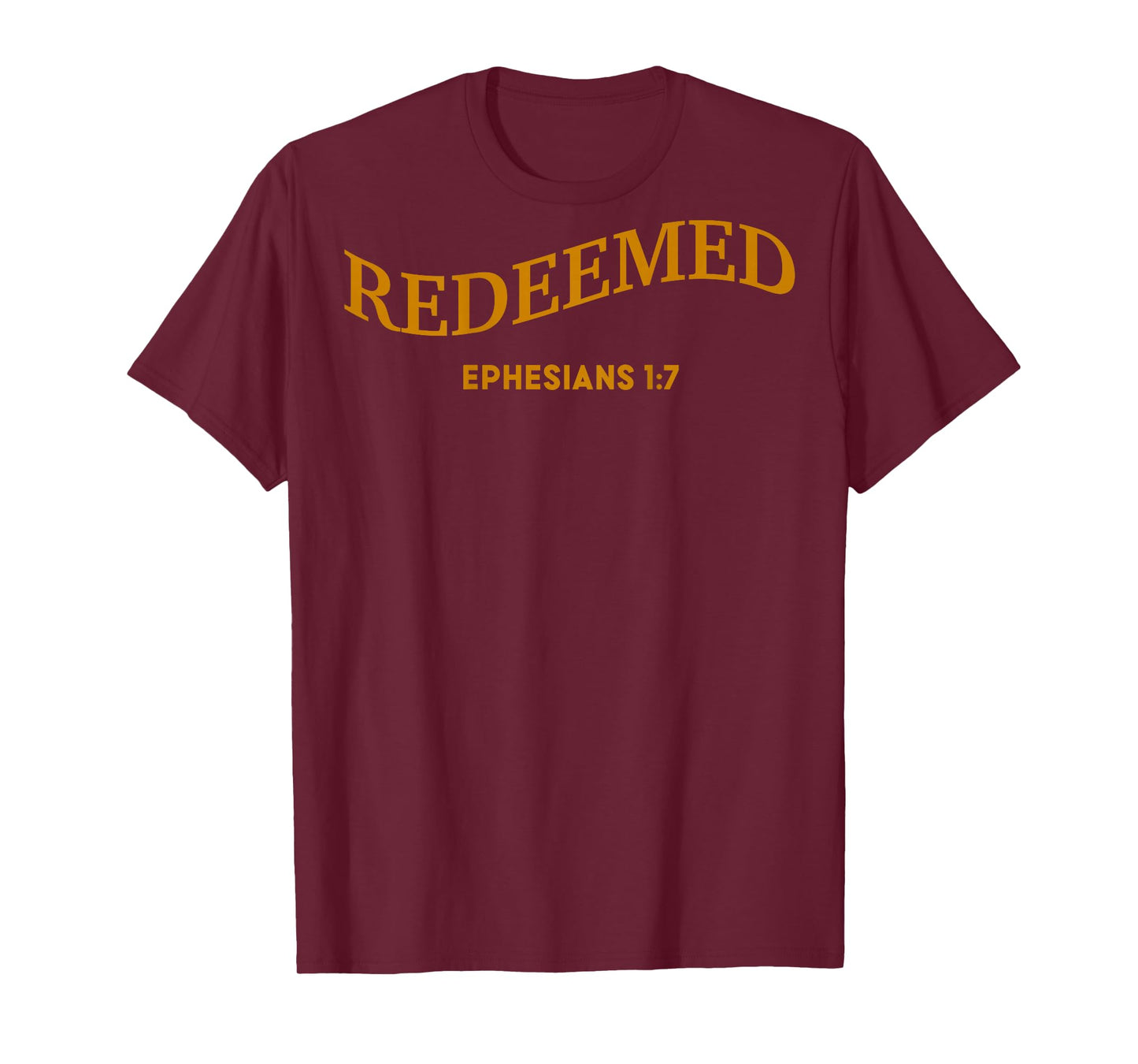Men's Redeemed Christian Jesus God Brother Sister Daughter T-Shirt