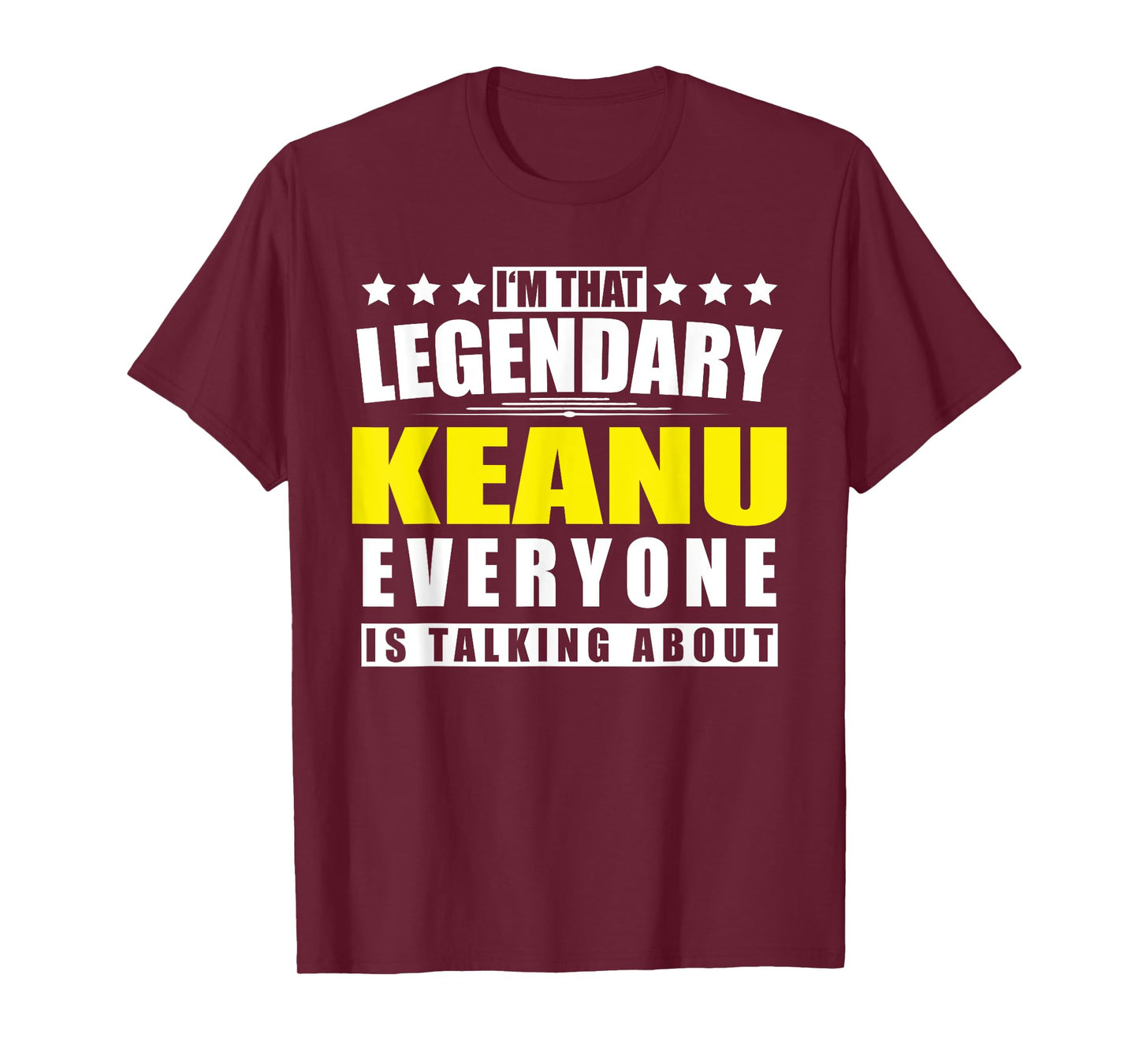 Name Keanu First Name Gifts - Funny Personalized Gift T-Shirt