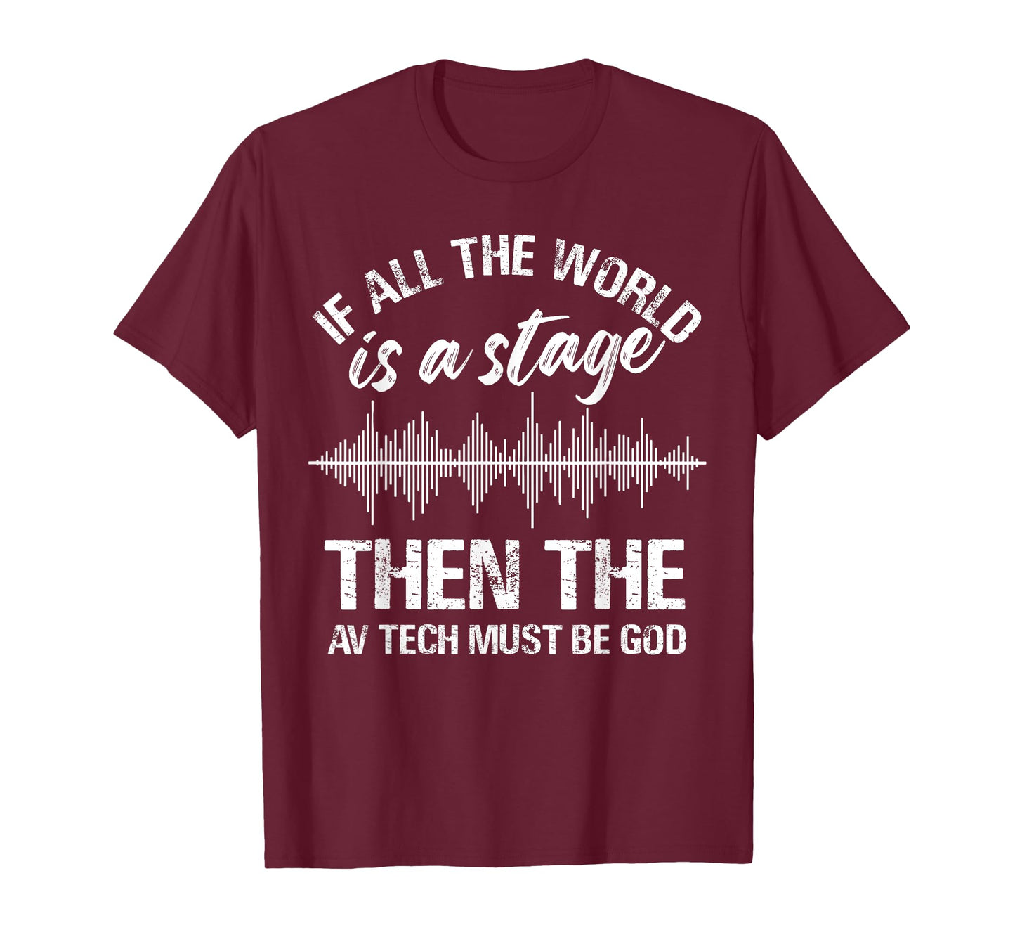 AV Tech God Stage Design T-Shirt
