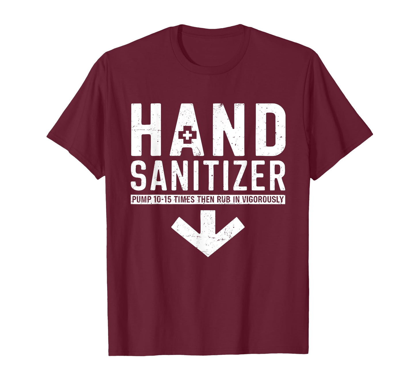 Hand Sanitizer Shirt Joke Funny Dirty For Men Adult Humor T-Shirt