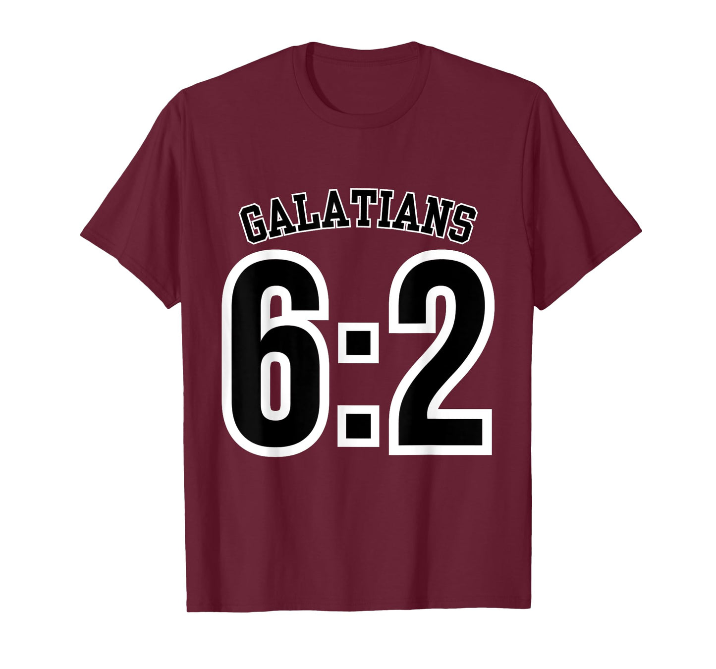 Galatians 6:2 Sports Jersey Christian Scripture Design T-Shirt