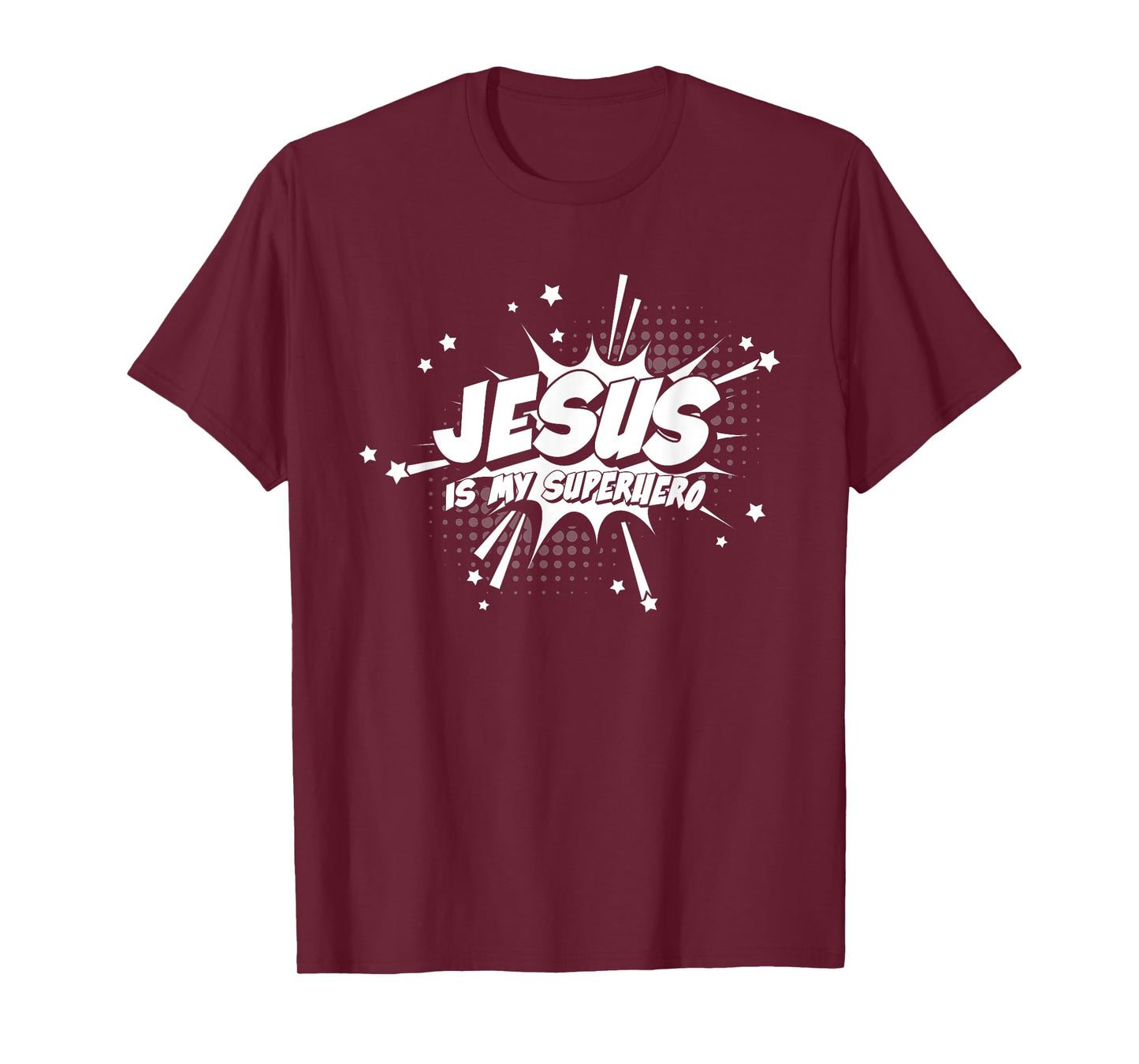 Jesus is My Superhero - Christian Religious T-Shirt