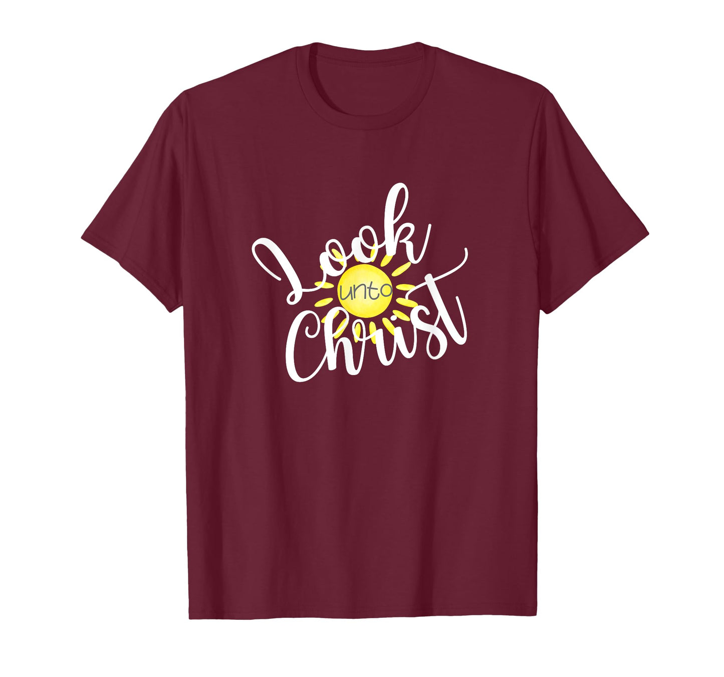 Look Unto Christ with sun 2025 FSY LDS Youth Theme Christian T-Shirt