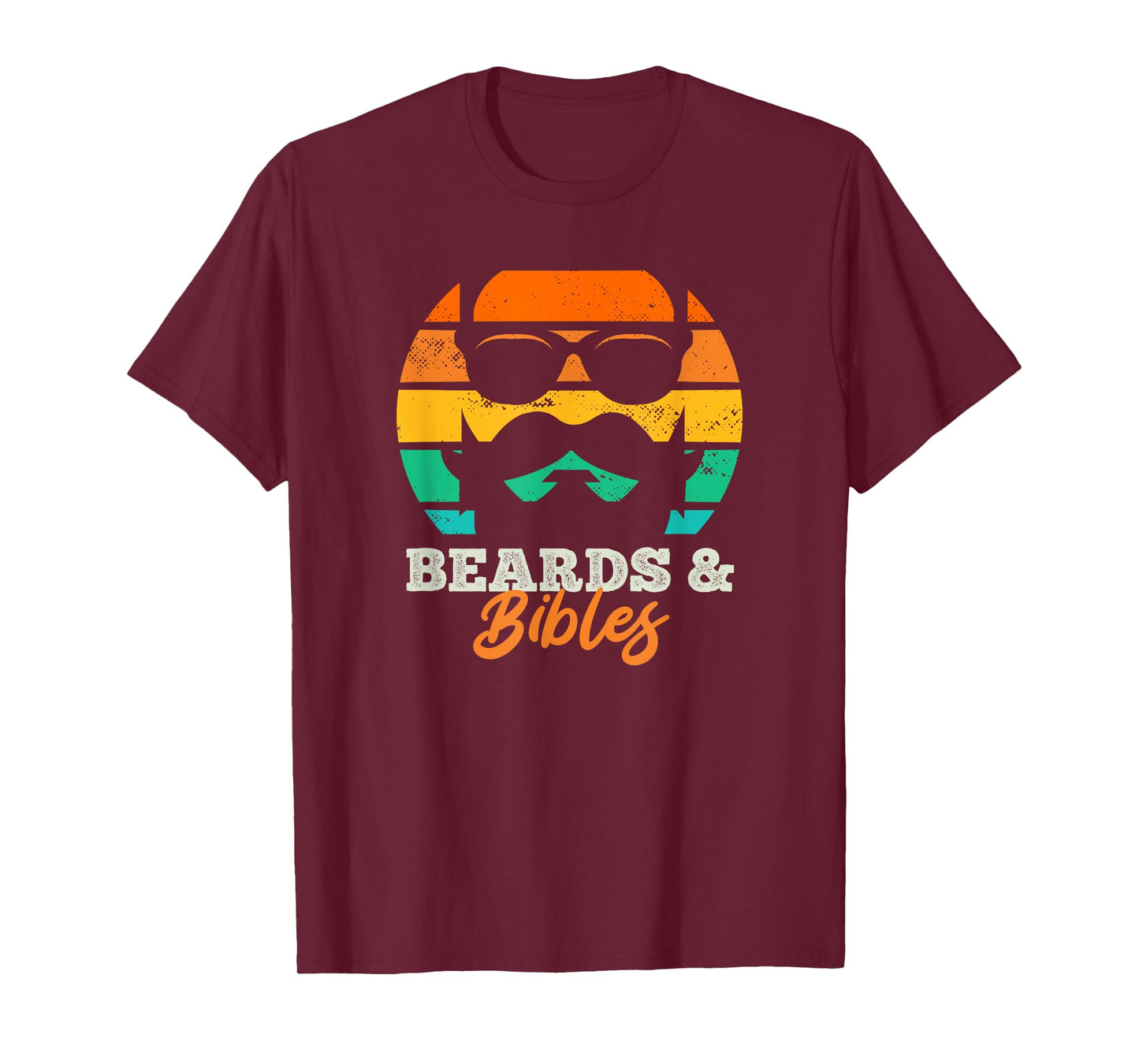 Beards & Bibles Funny Beard Christian T-Shirt