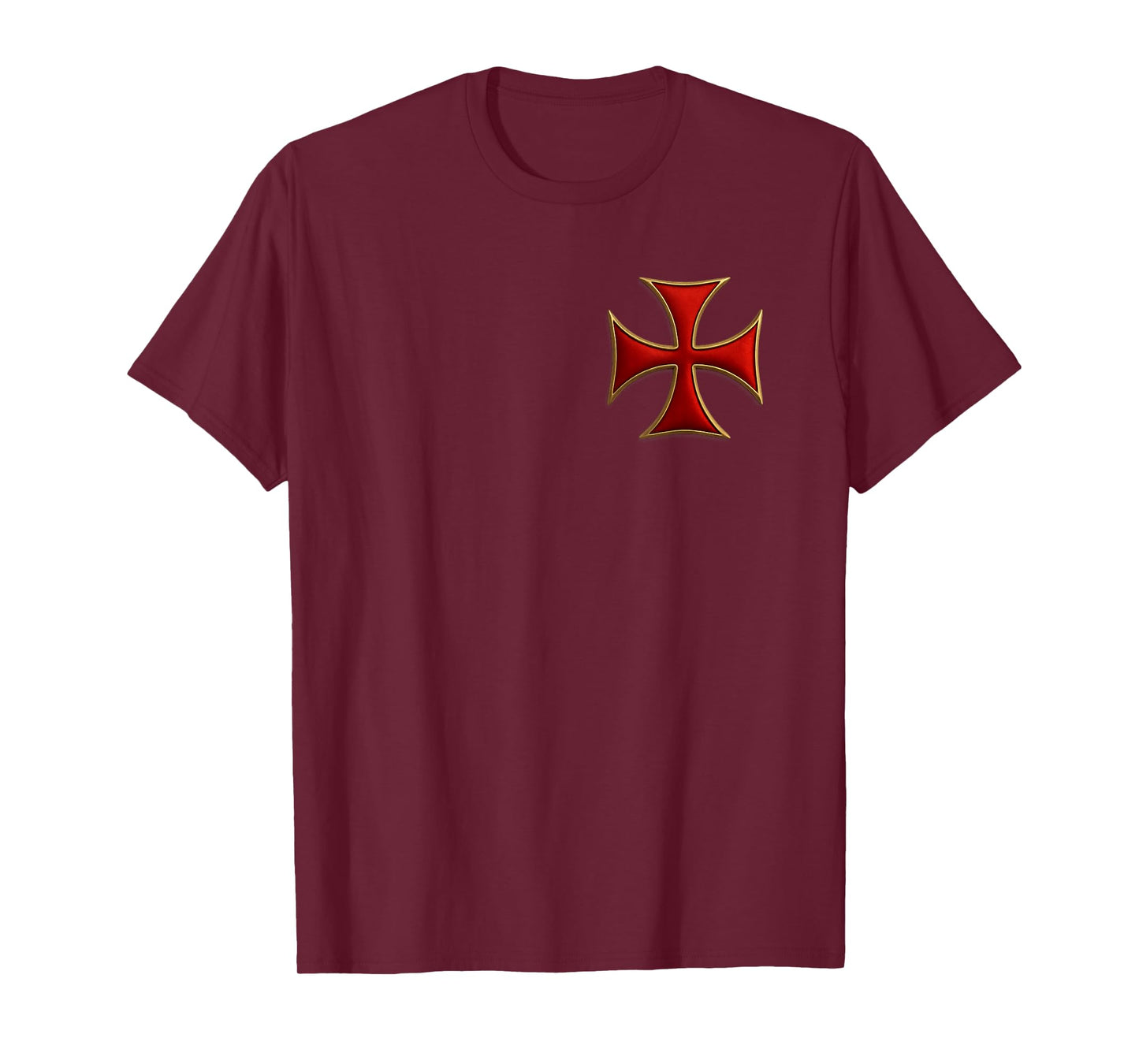 Cross Pattee - Christian Order of The Red Cross - Templar T-Shirt