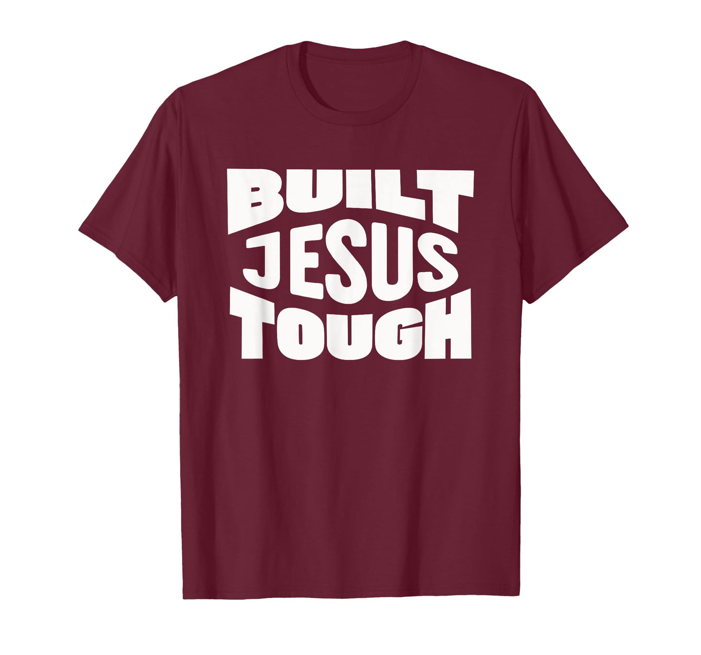 Built Jesus Tough Christian Preacher Pastor Church Family T-Shirt