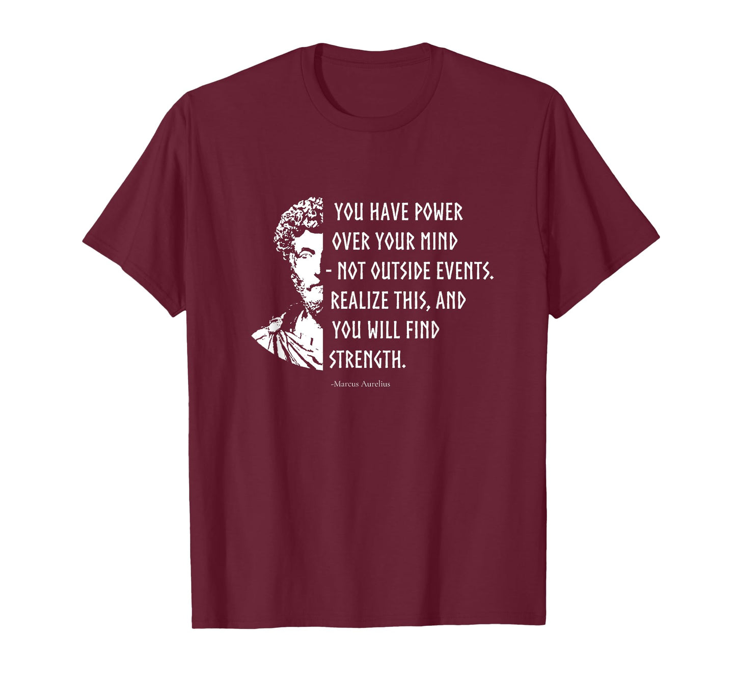 Stoicism Stoic Philosophy Quotes Marcus Aurelius T-Shirt