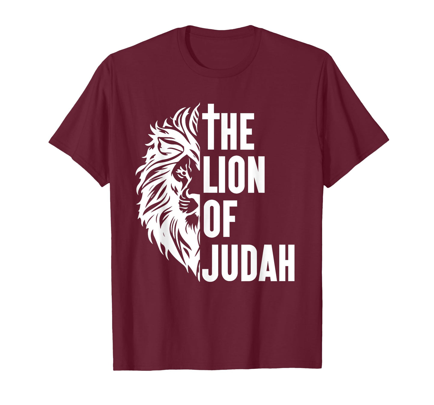Christian Bible Verse Lion Of Judah Jesus God T-Shirt