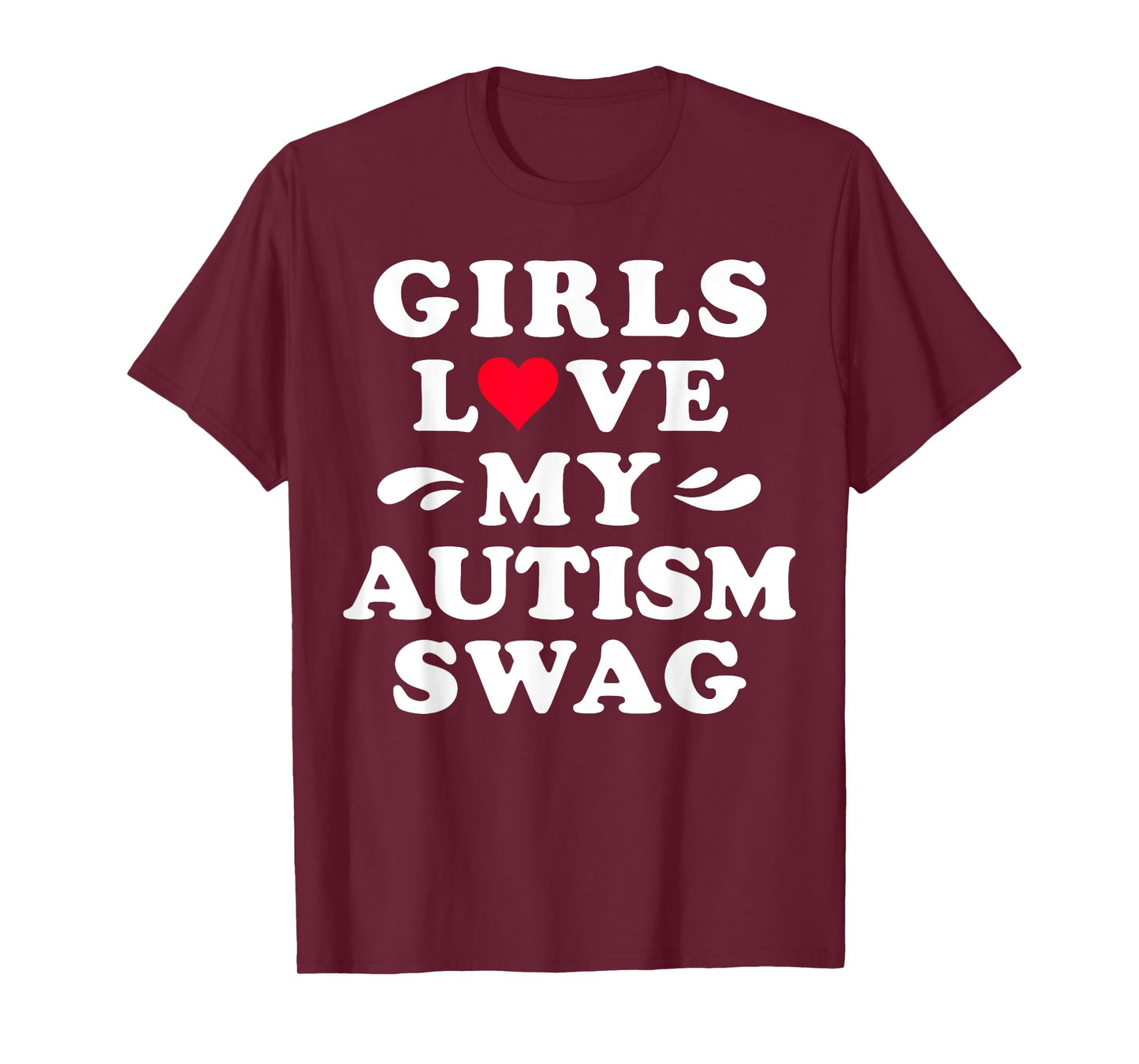 Funny Autism Shirt Boys Girls Love My Autism Swag Autistic T-Shirt