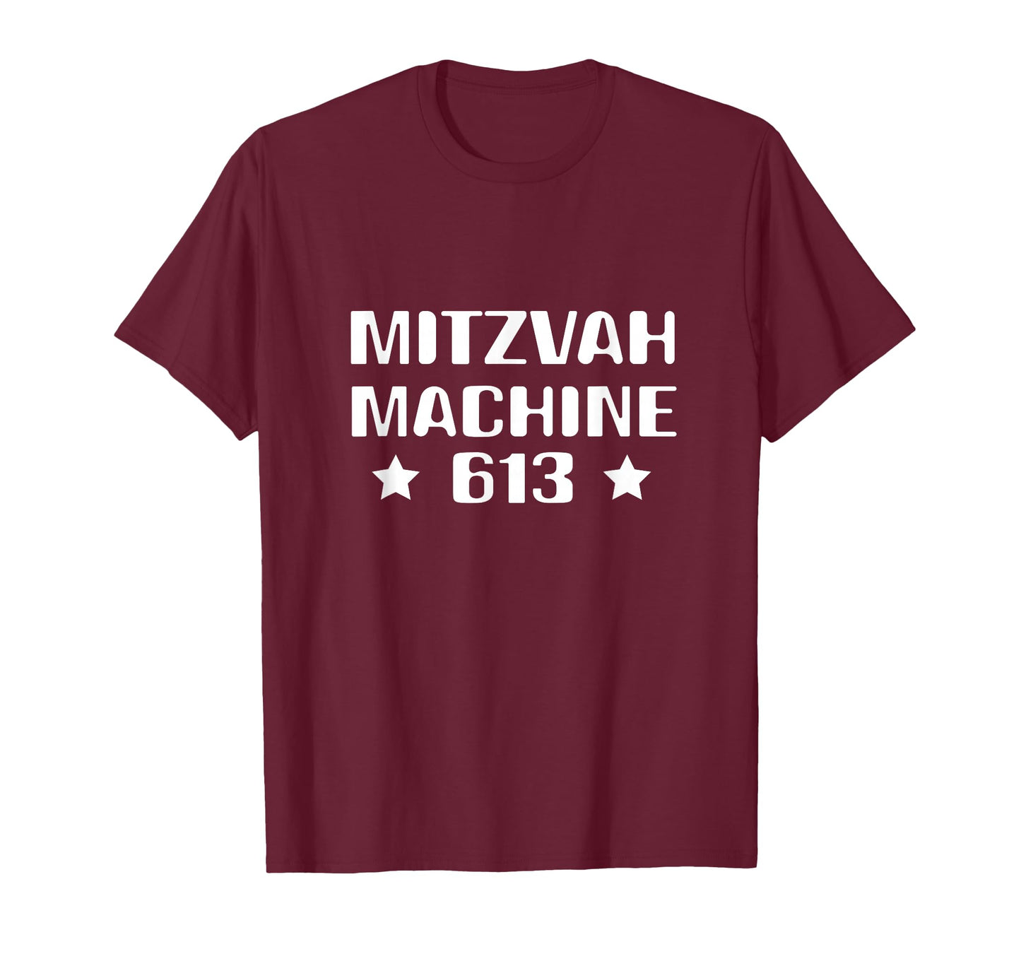 Mitzvah Machine Torah Life 613 Commandments Jewish Hebrew T-Shirt