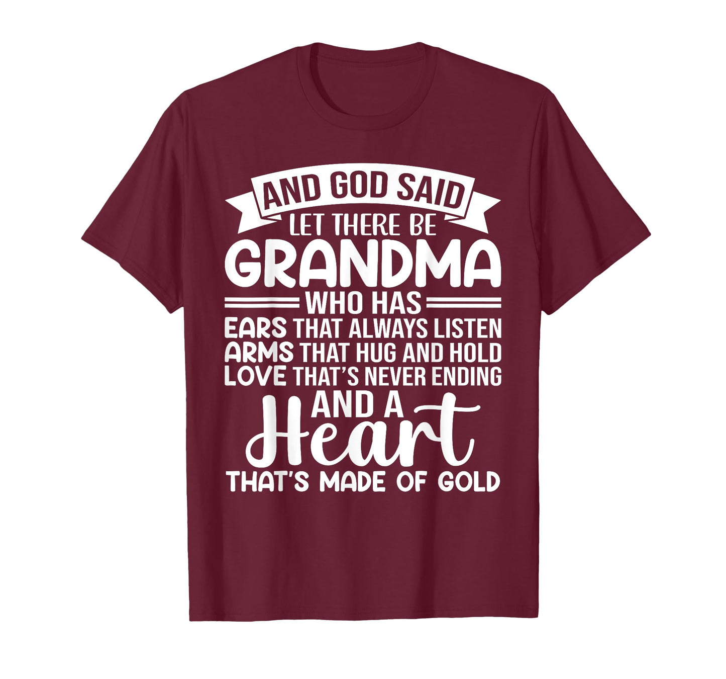 And God Said Let There Be Grandma T-Shirt
