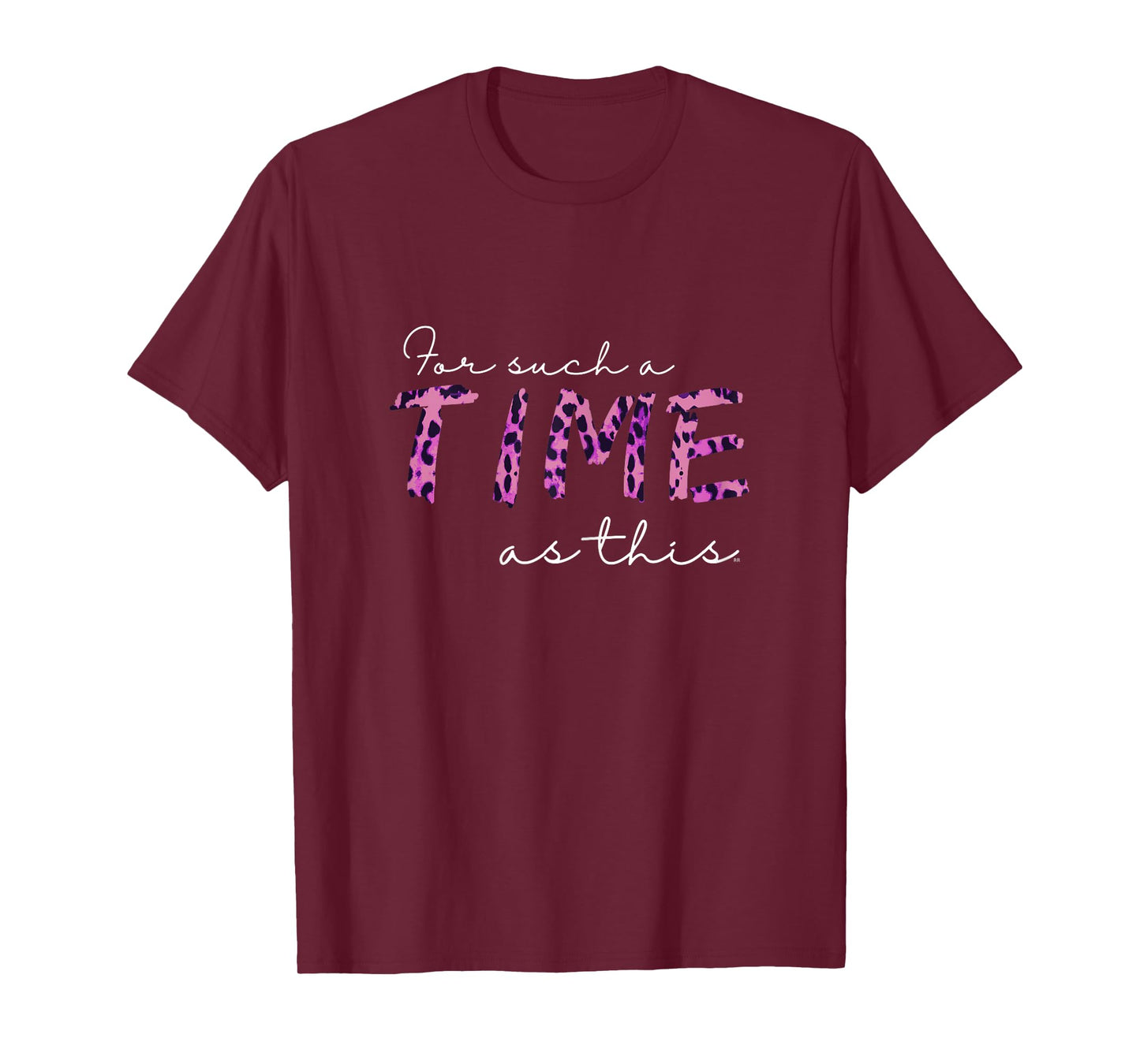 Queen Esther FOR SUCH A TIME AS THIS Bible Verse T-Shirt