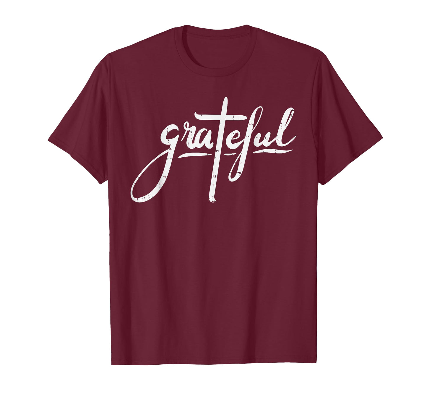 Grateful Cross God Jesus Christ Religious Christian Gift T-Shirt