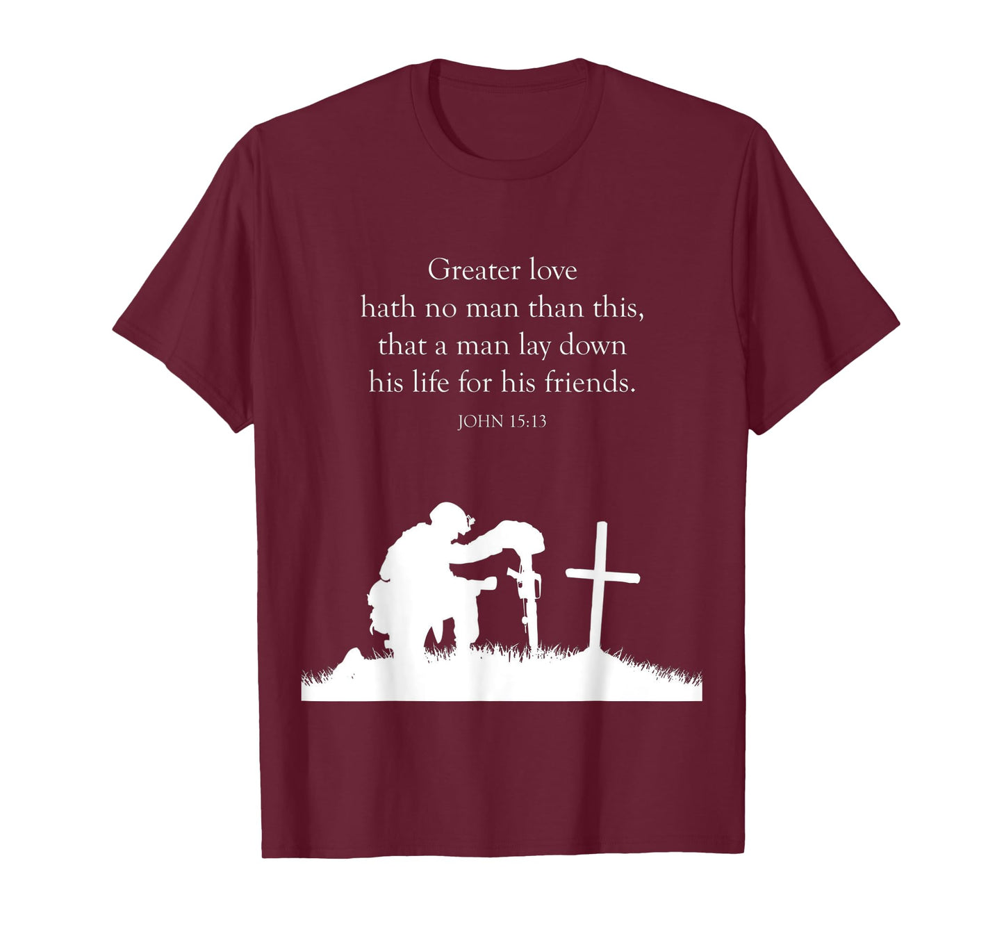 proverbs bible study John 15 13 T-Shirt