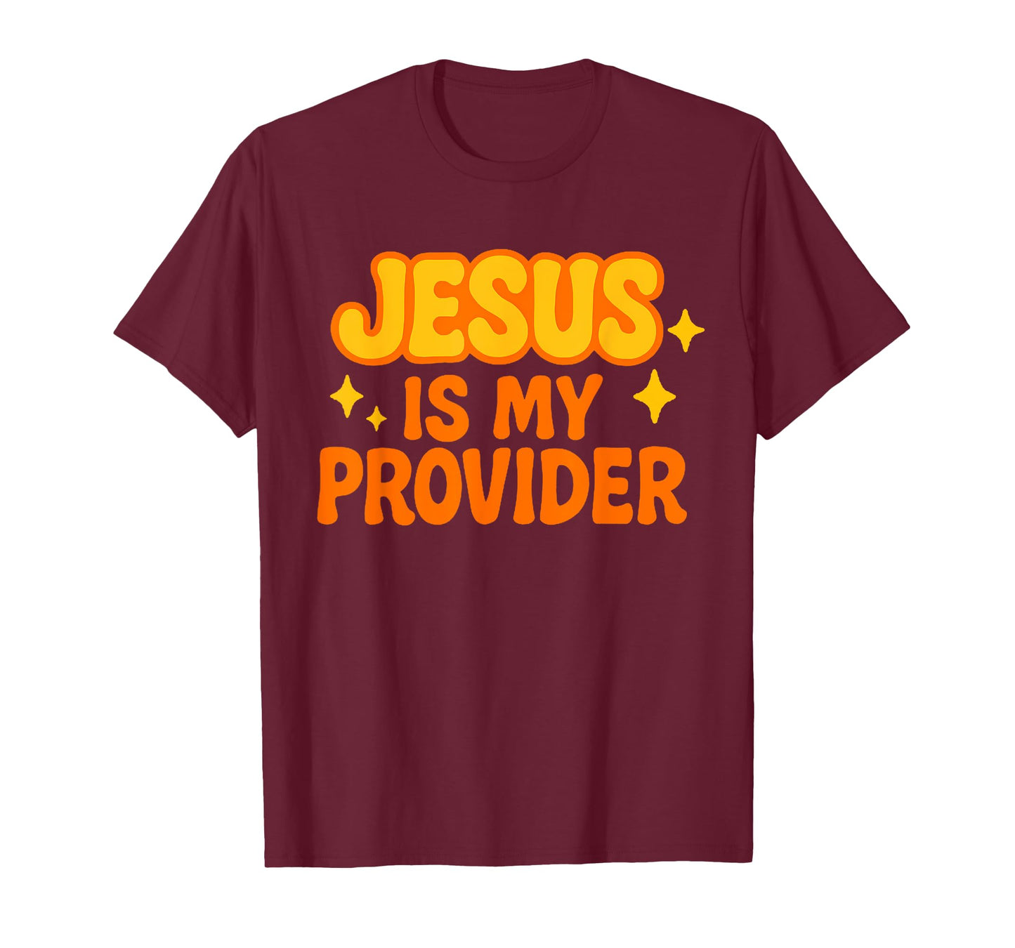 Funny Jesus Is My Provider Bible Verse Fun Christian T-Shirt