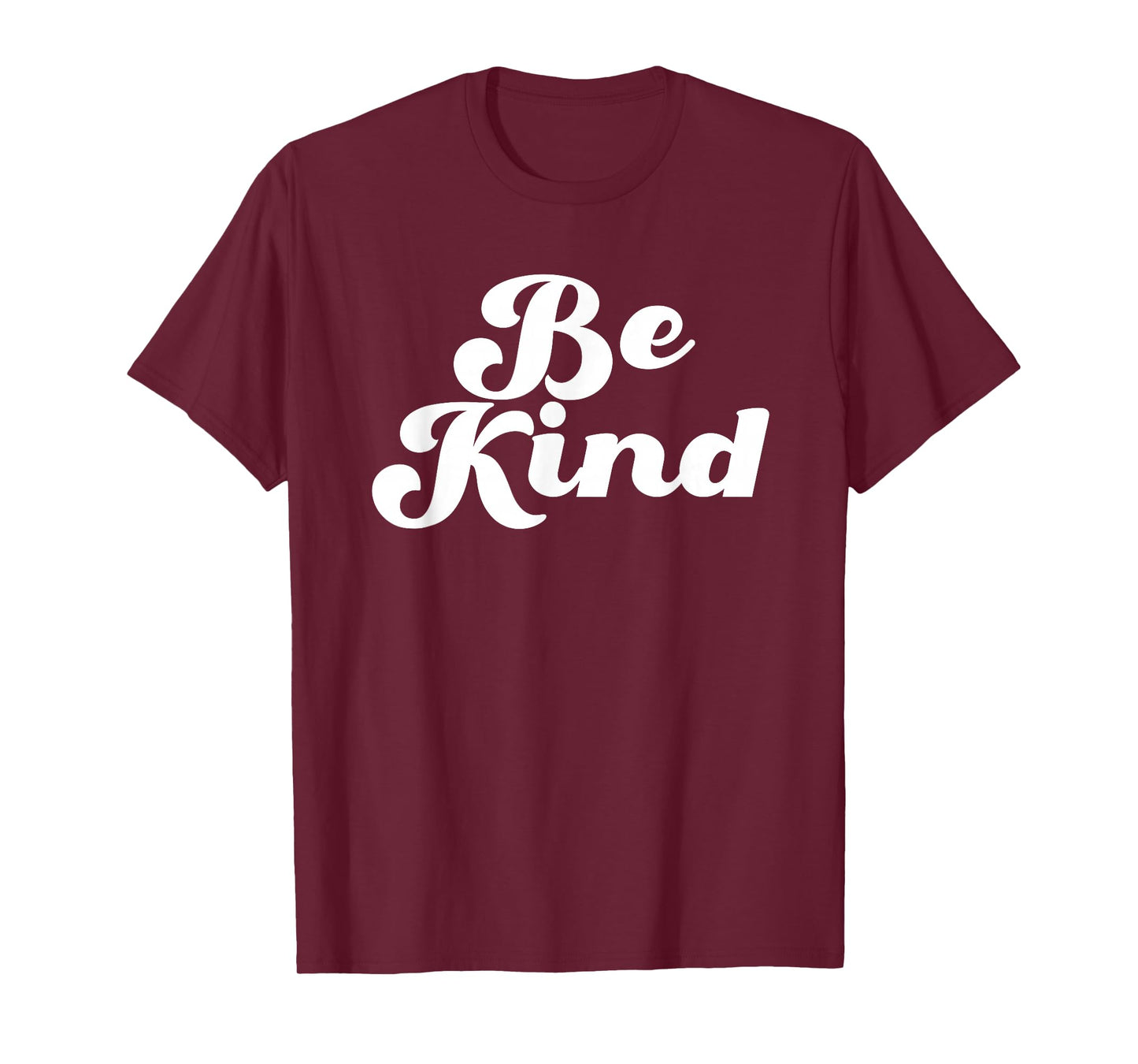 Be Kind Groovy Retro Positive Quote Design T-Shirt