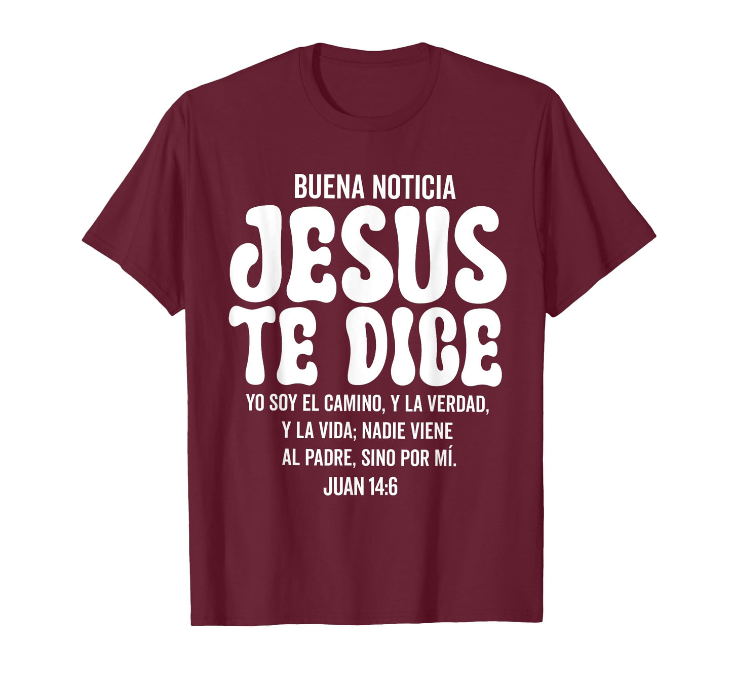 camisa cristiana en espanol mujer hombre de jesus iglesia T-Shirt