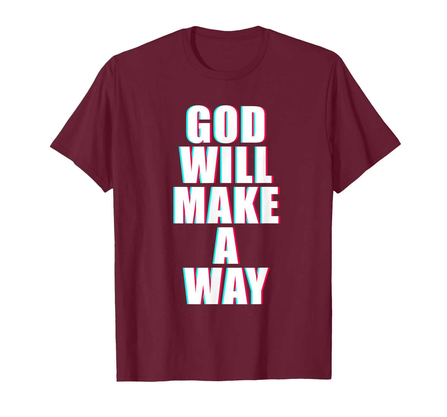 GOD Will Make A Way – Christian Faith Inspirational T-Shirt
