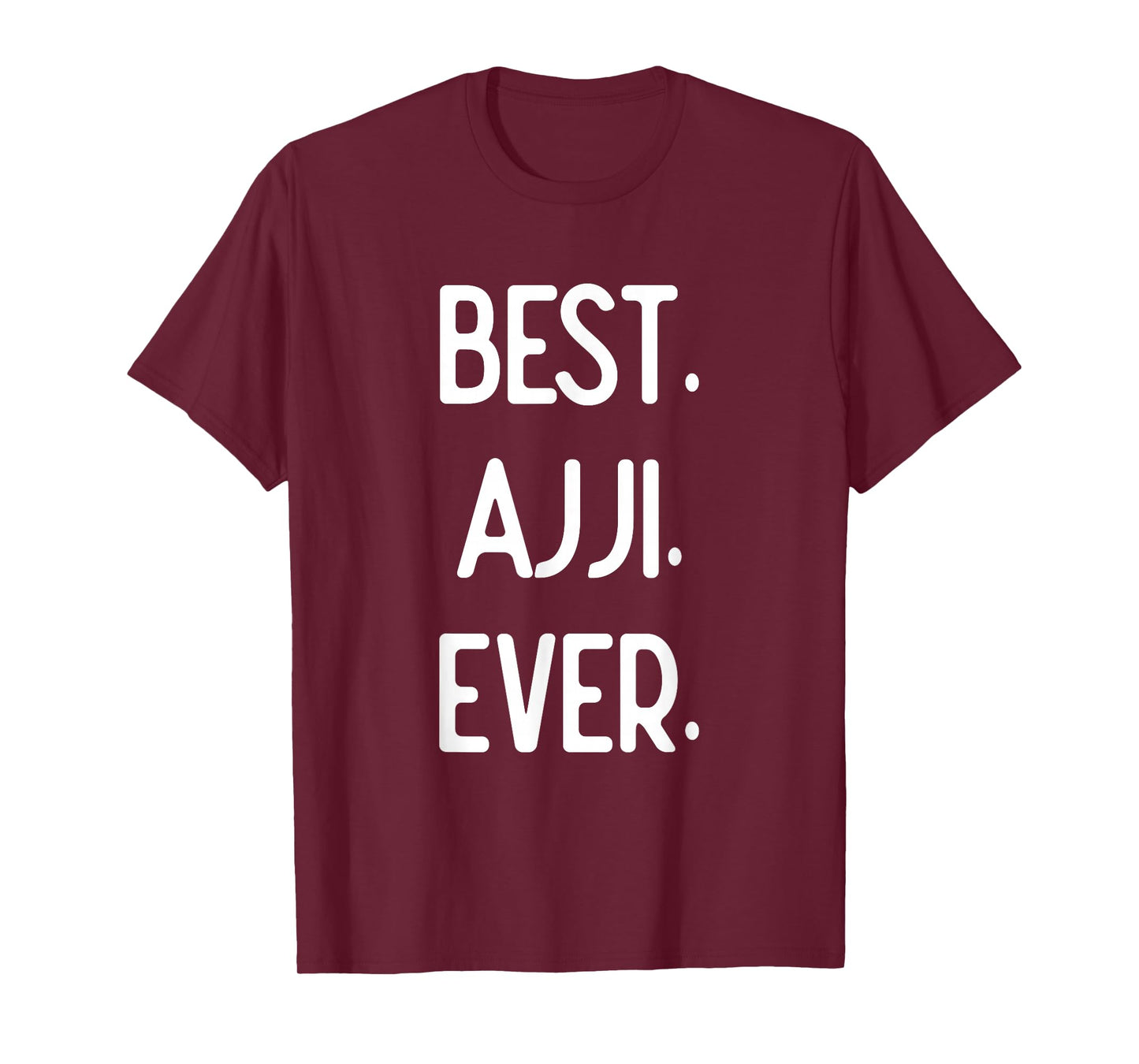 Best Ajji Ever Grandparents T-Shirt