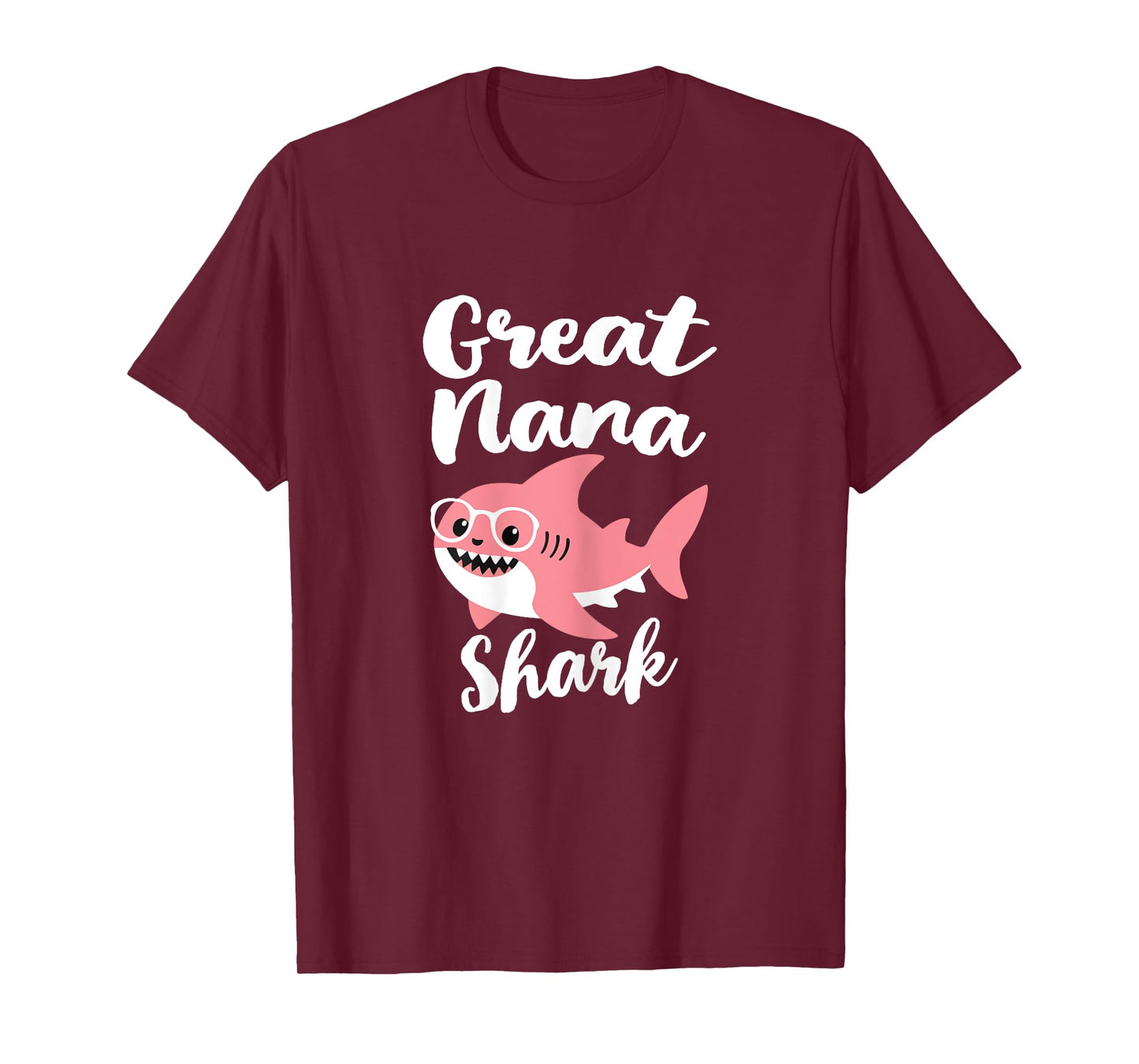 Great Nana Shark Mother's Day Grandma Funny T-Shirt