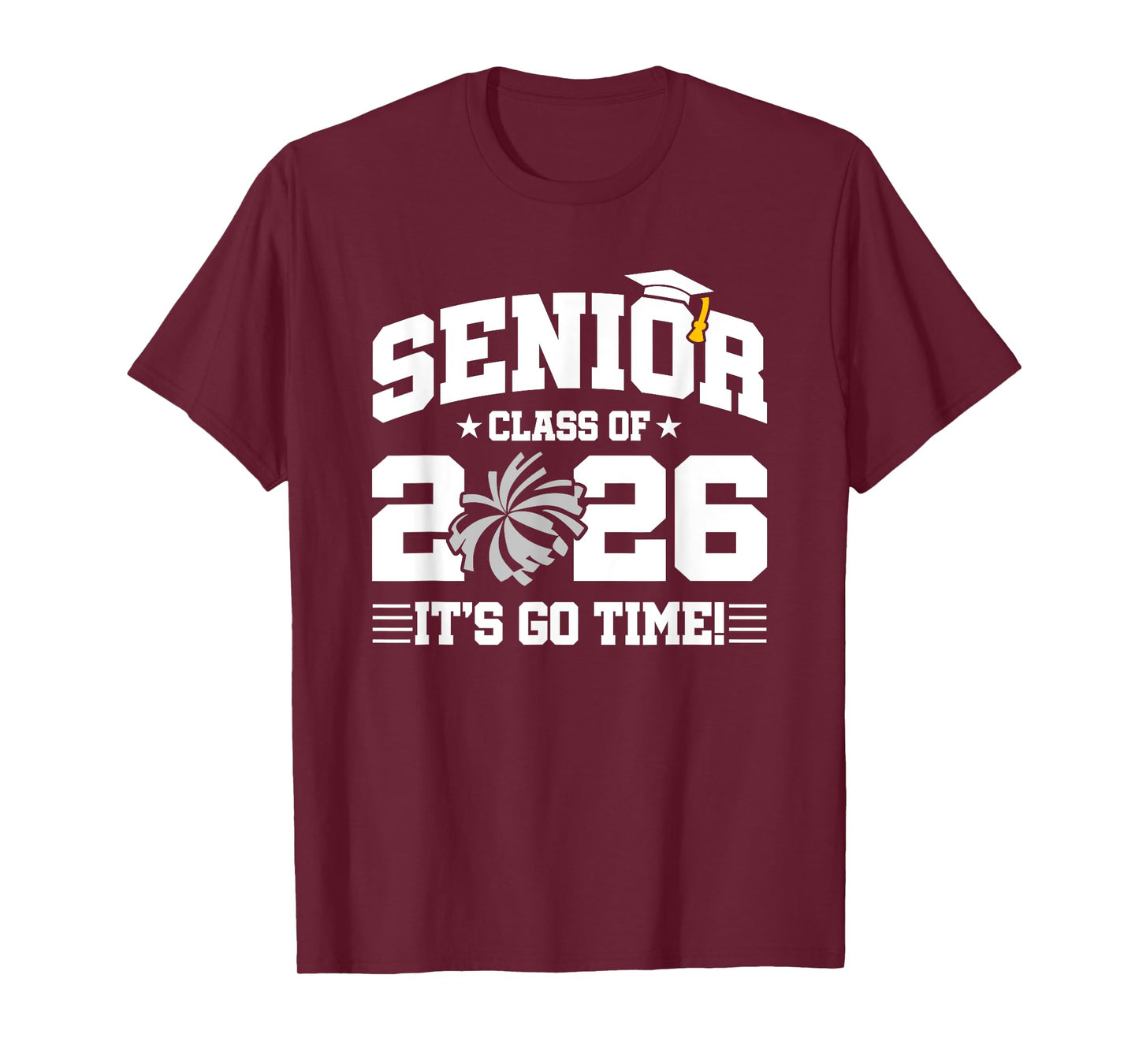 Class of 2026 - Senior Year - Cheerleader - Senior 2026 T-Shirt