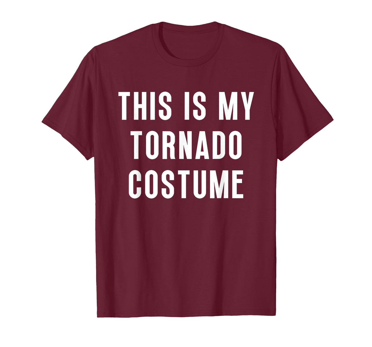 This Is My Tornado Halloween Costume Funny Easy T-Shirt