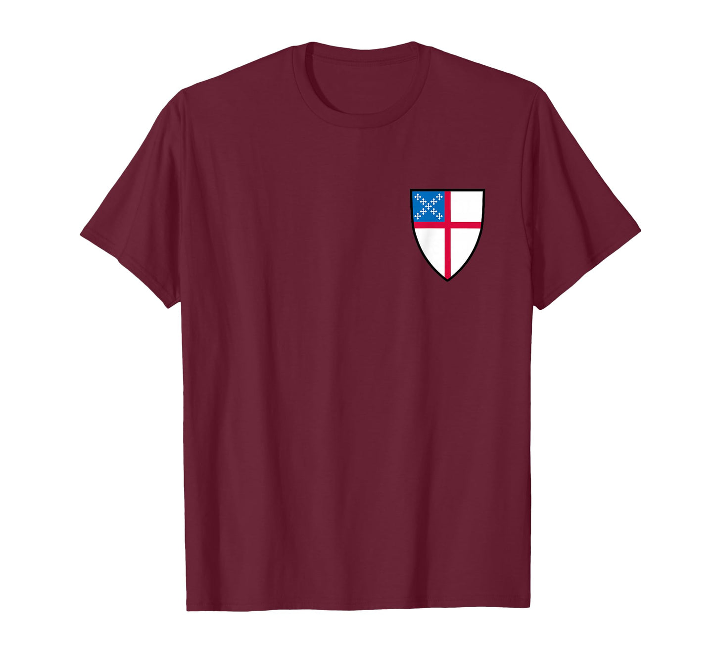 Episcopal Church Episcopalian Logo Shield Crest Mens Womens T-Shirt
