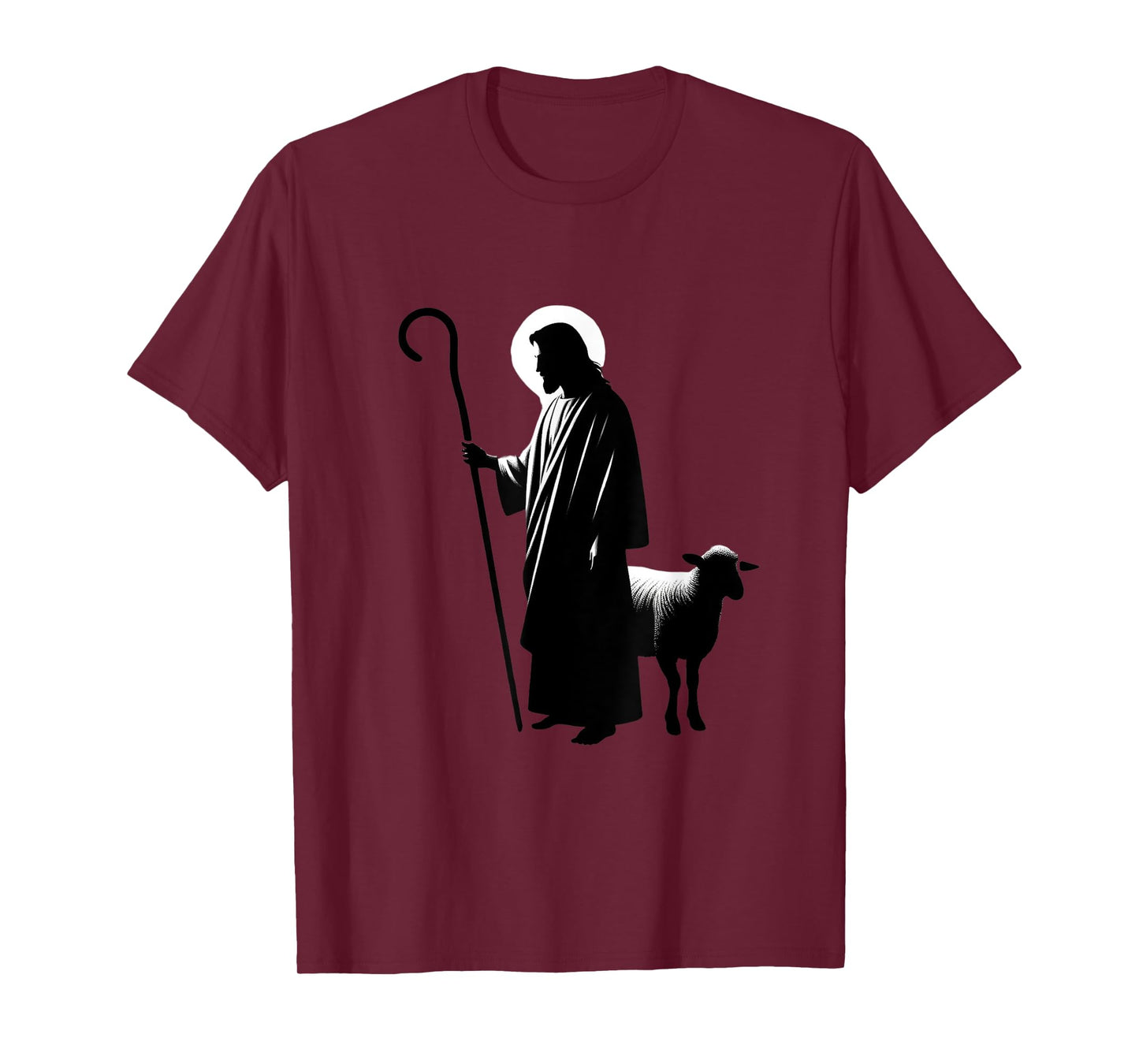 Christian Faith Jesus the Good Shepherd Lamb T-Shirt
