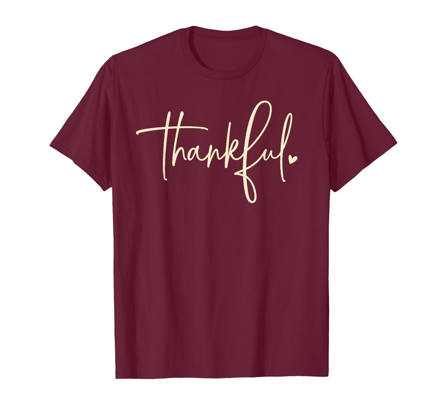 Thankful Blessed Jesus Thanksgiving Autumn Fall Christian T-Shirt