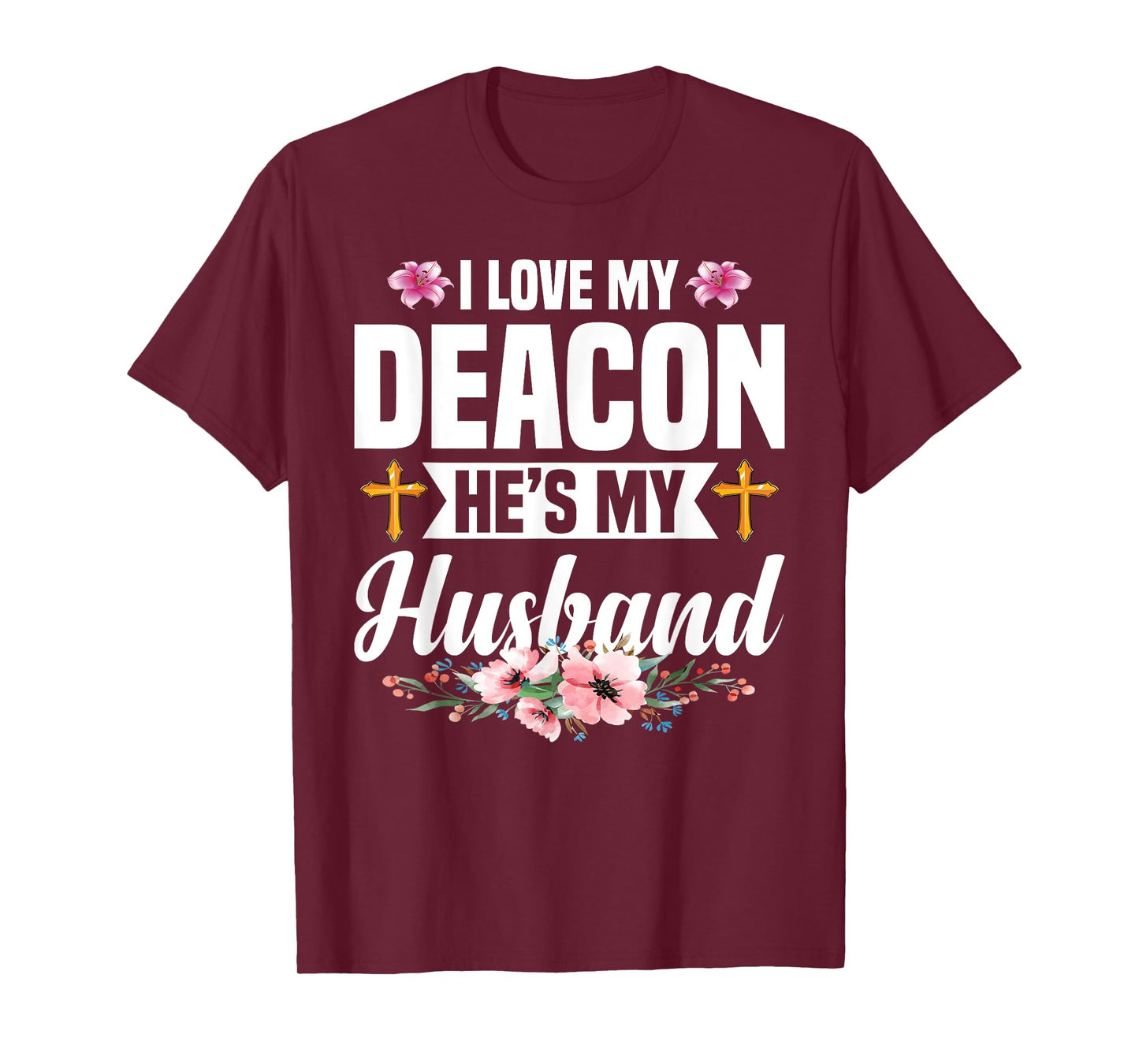 Deacon Wife Religious Christian Elder Church Deacon T-Shirt