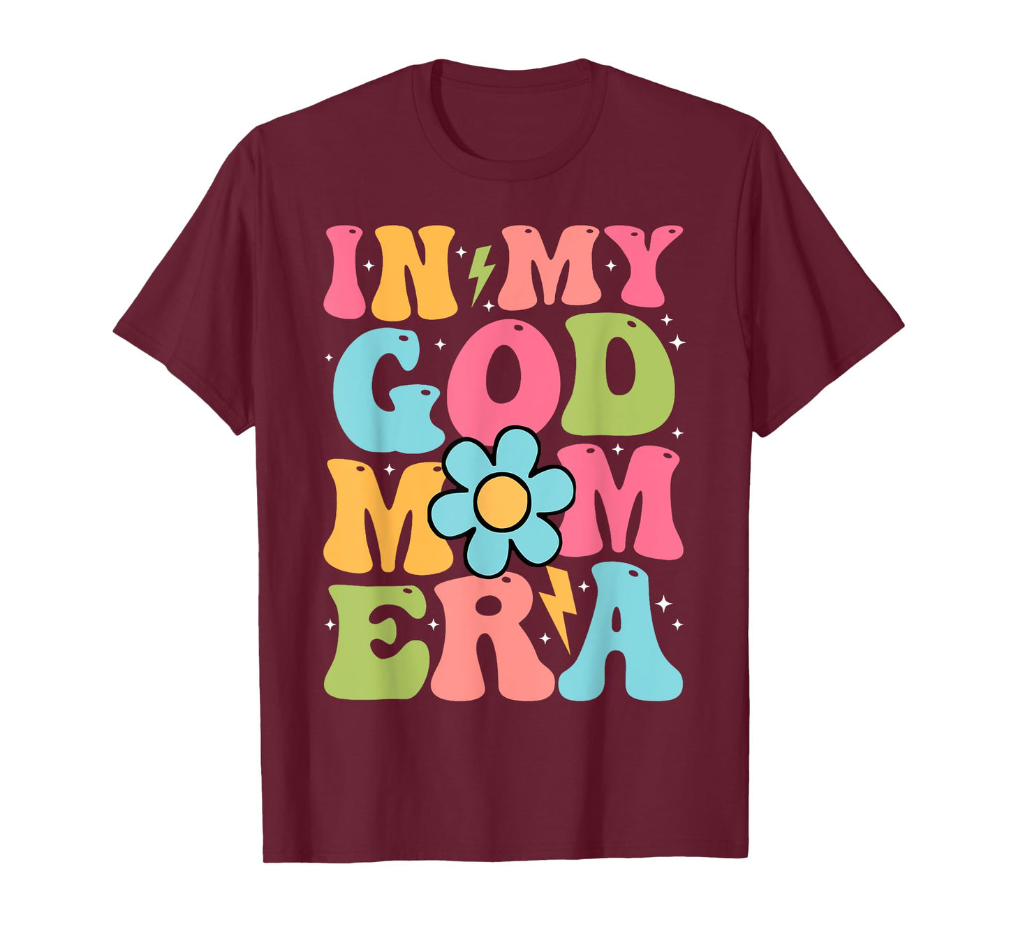 In My God Mom Era Jesus Christian Religious Mother's Day T-Shirt