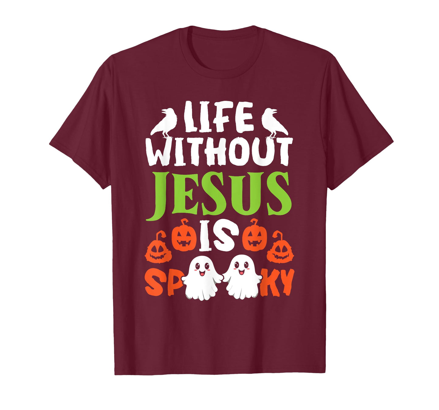 Christian Halloween Jesus Christ Trick Or Treat Christianity T-Shirt