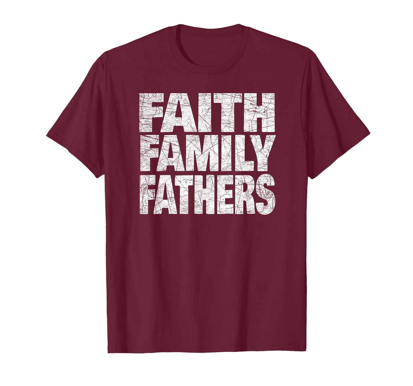 Christian Conservative Men Faith Based Family Leadership T-Shirt