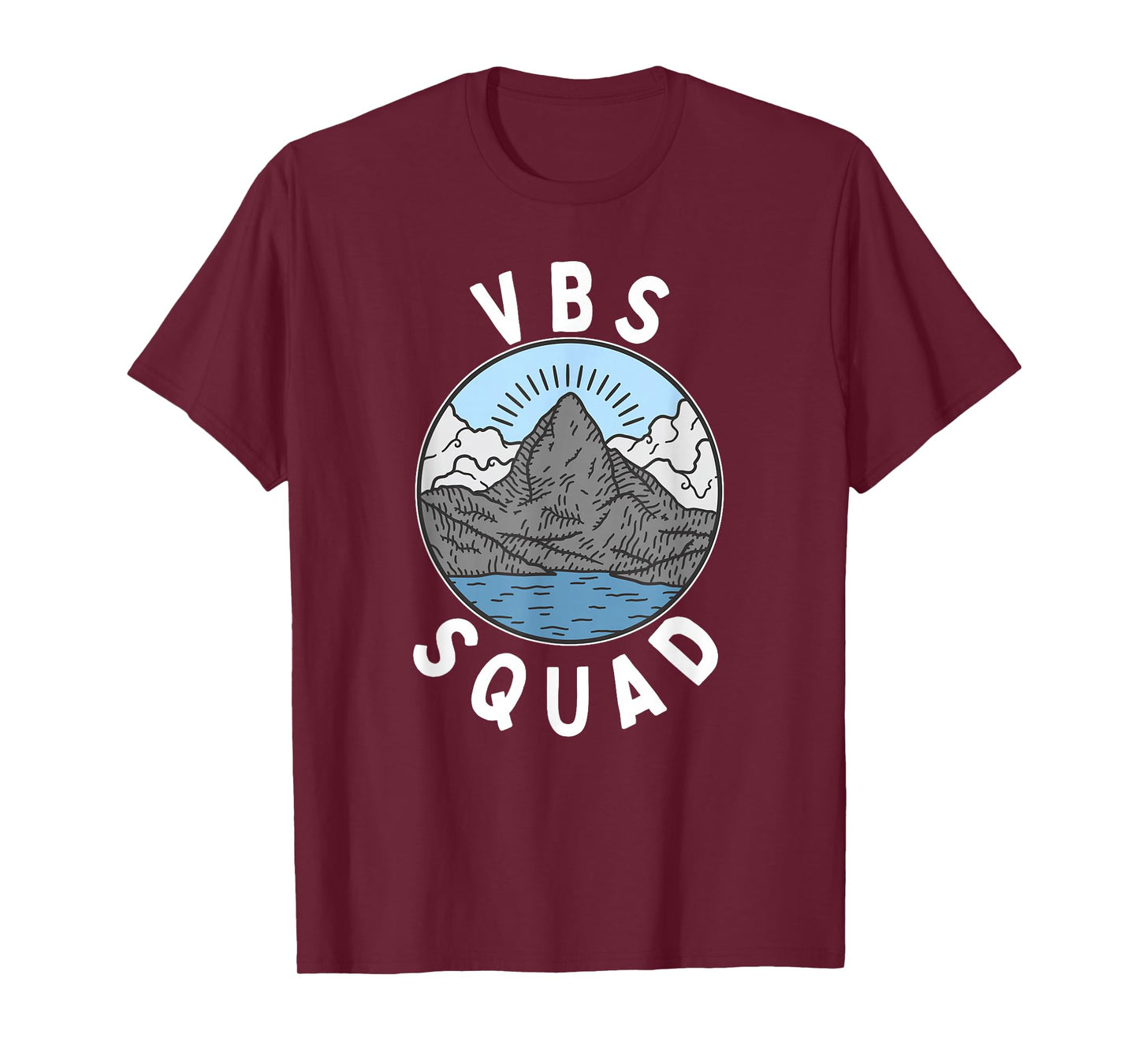 I Love VBS 2026 Squad Vacation Bible School Lake Mountain T-Shirt