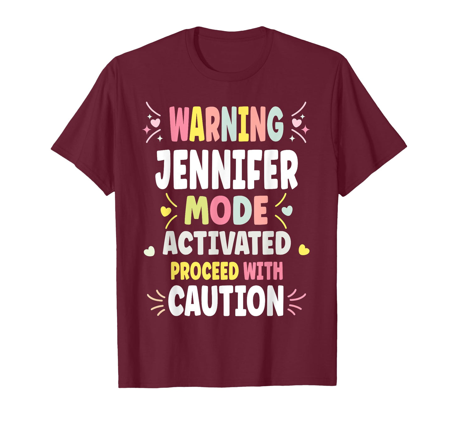 JENNIFER Personalized Women's Gift Custom JENNIFER T-Shirt