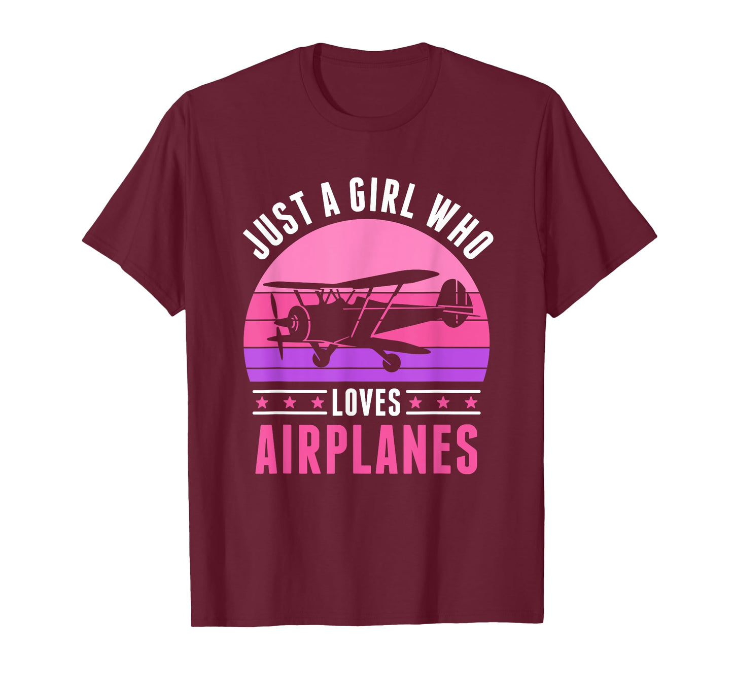 Just a Girl who Loves Airplanes Women T-Shirt