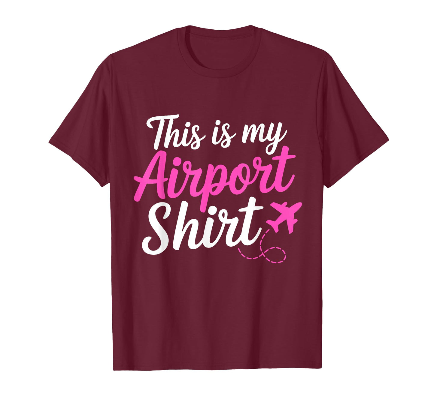 This Is My Airport Airplane Mode Traveling Vacation women T-Shirt