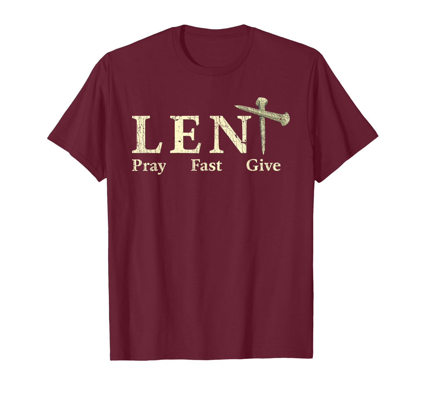 My Lent Resolutions Praying Fasting Almsgiving Keep Track T-Shirt