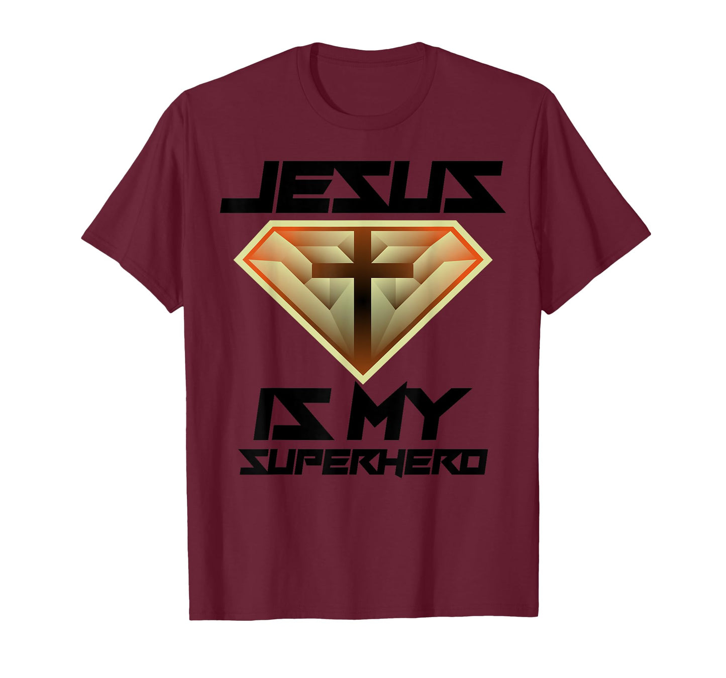 Jesus Is My Superhero | Cute Powerful Christian Gift T-Shirt