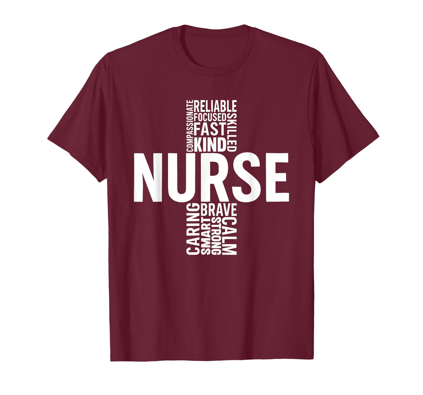 Christian Nurse Cross Kind Skilled Healthcare Men Women Kids T-Shirt