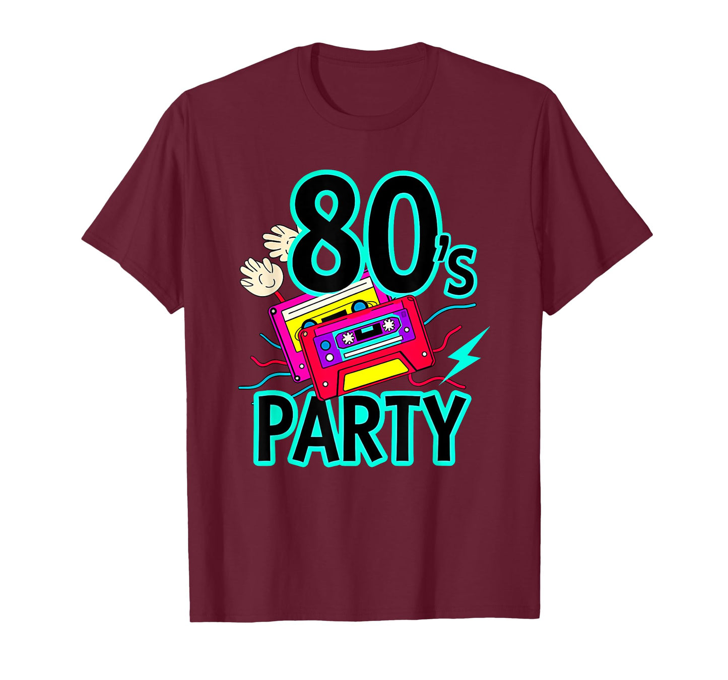 80's party retro cassette T-Shirt