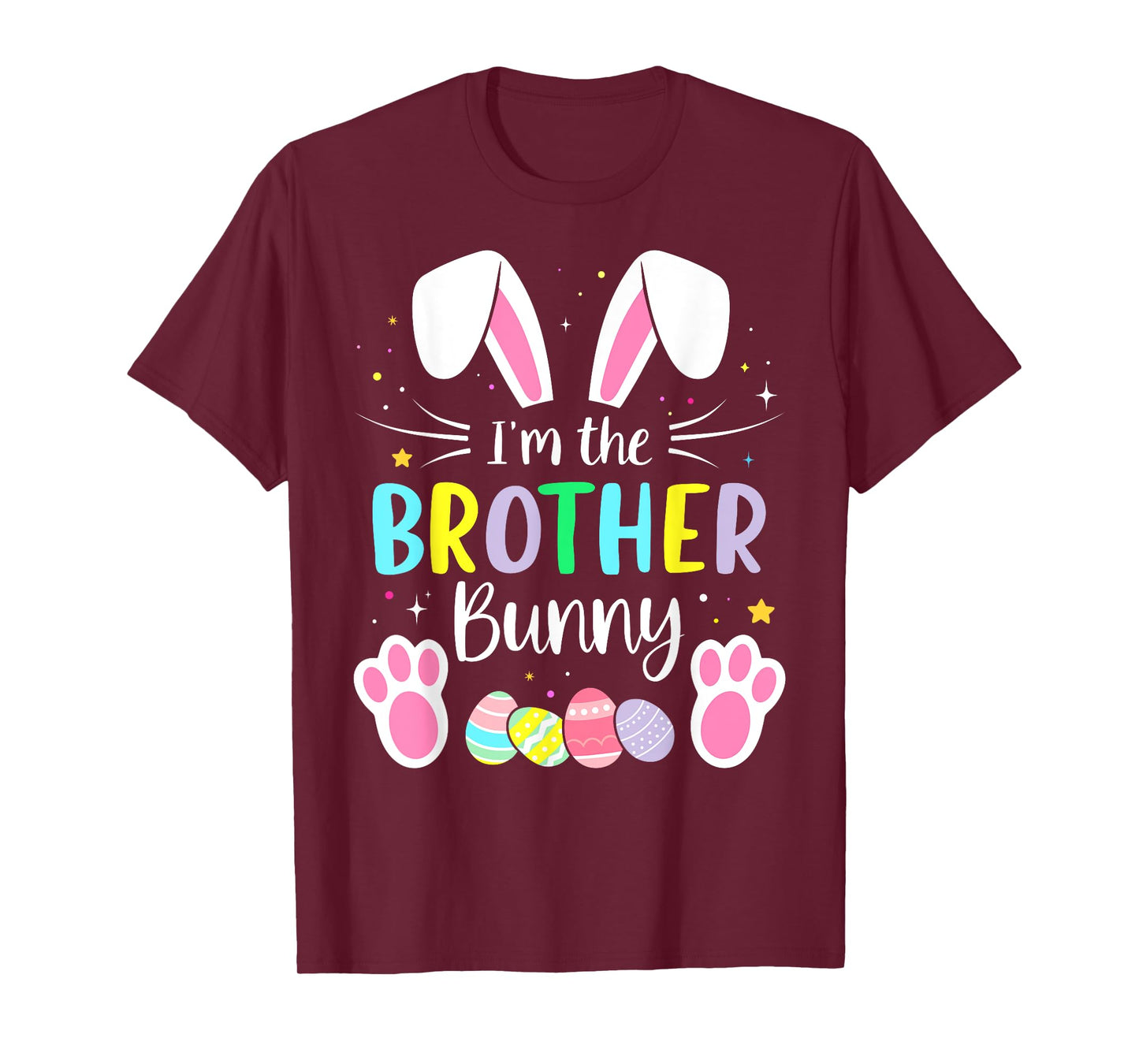 Im the brother bunny funny matching easter family T-Shirt