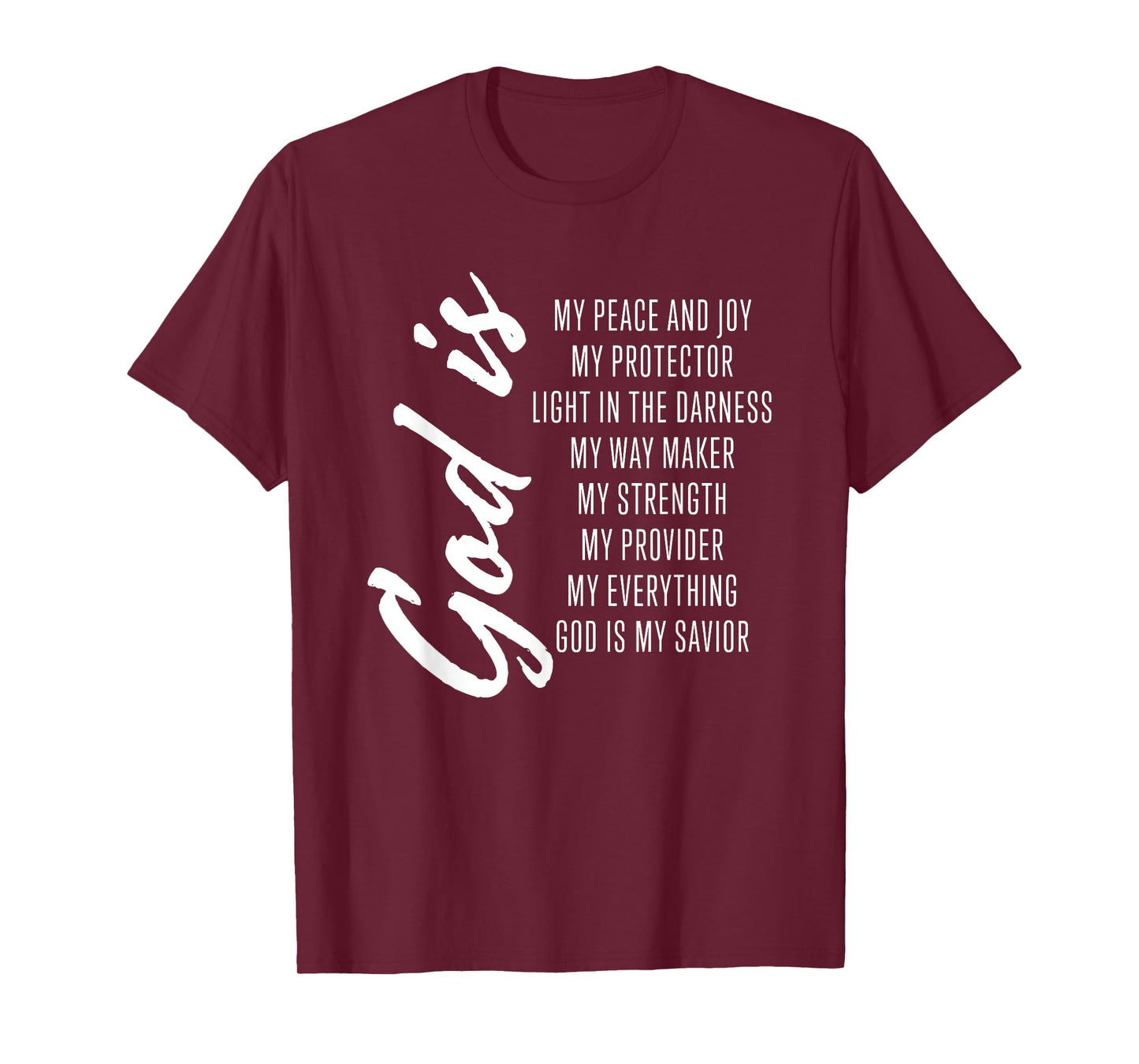 Cute Women Christian Bible Verse Teen Girls God Jesus Gifts T-Shirt