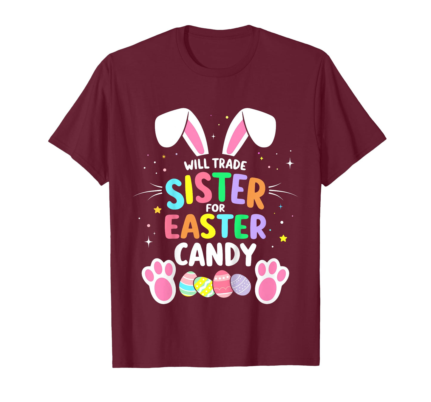 Kids Will trade sister for easter candy funny boys toddler T-Shirt
