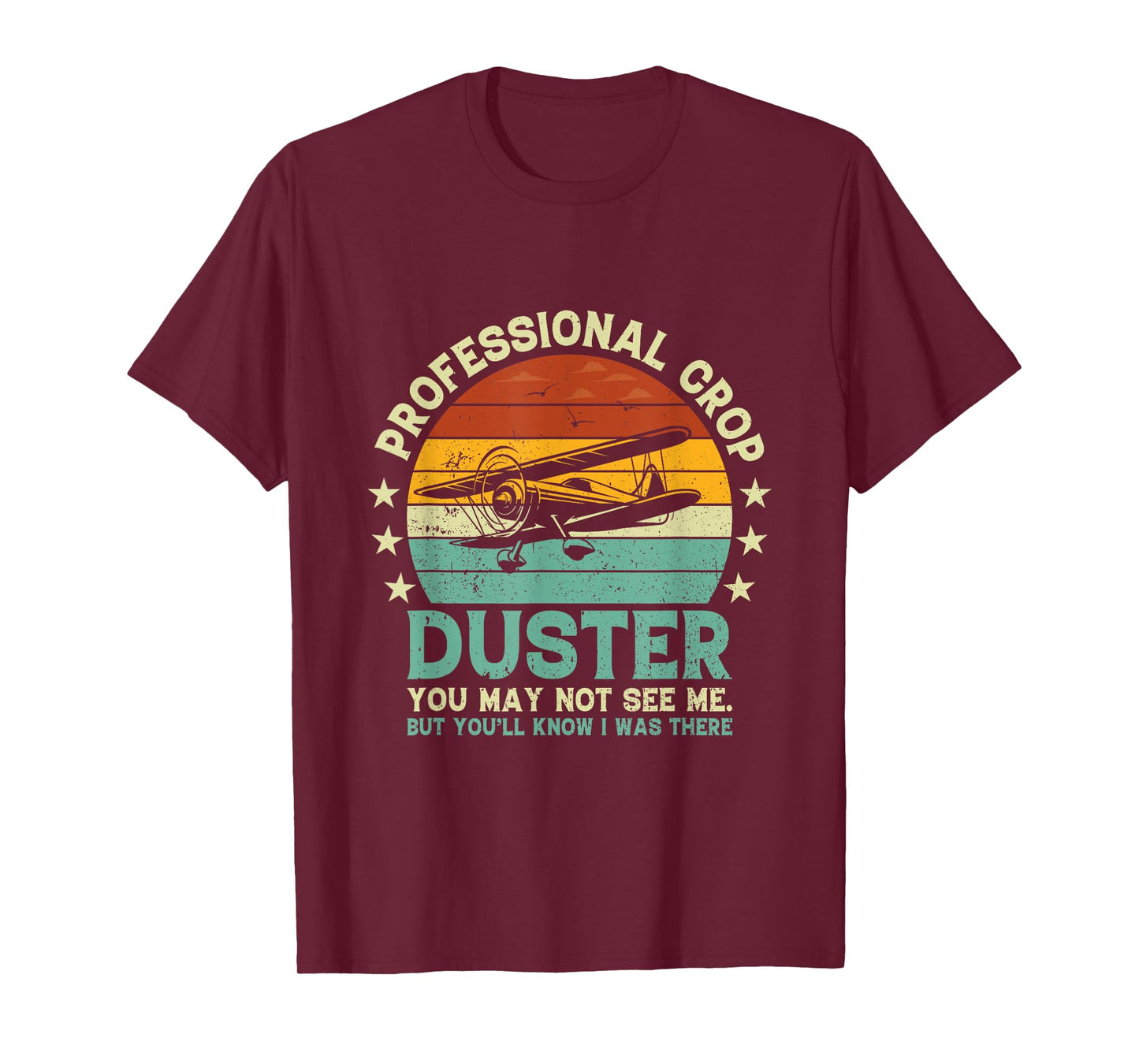 Sarcastic Professional Crop Duster Funny Adult T-Shirt