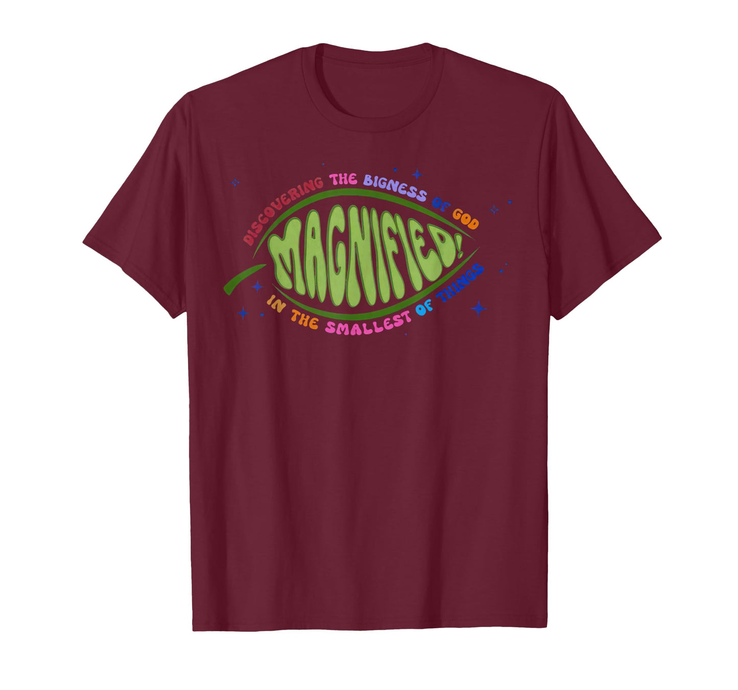 VBS 2025 Magnified Discovering The Bigness Of God Christian T-Shirt