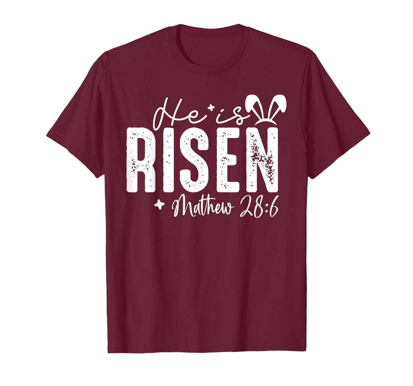 He is Risen Christian - Easter Resurrection Religious Faith T-Shirt