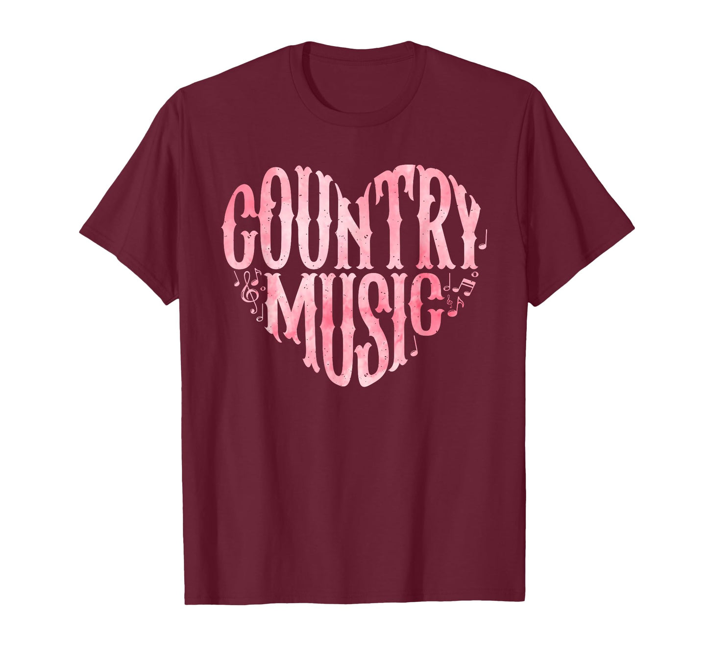 Cute Country Music Art for Men Women Concert Country Music T-Shirt